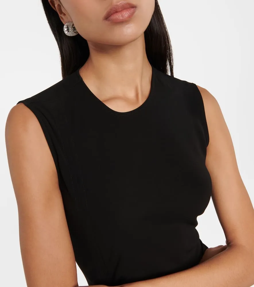 Givenchy Draped cr√É¬™pe midi dress