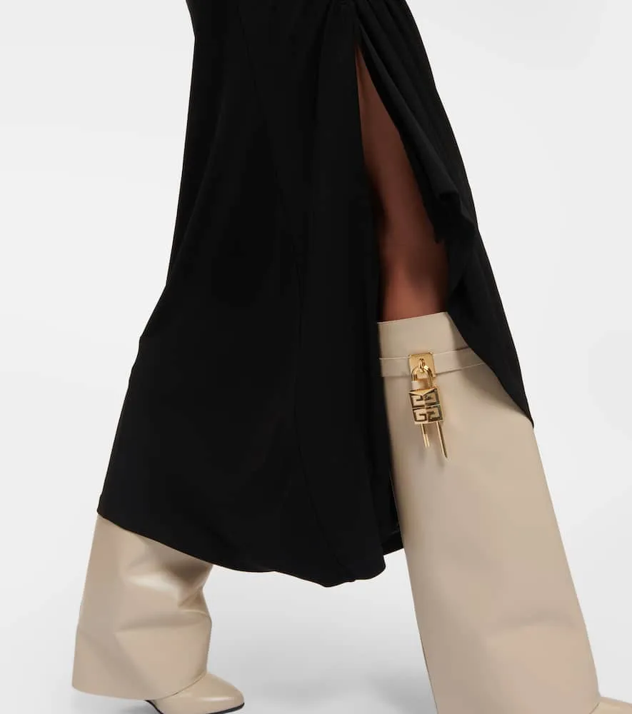 Givenchy Draped cr√É¬™pe midi dress