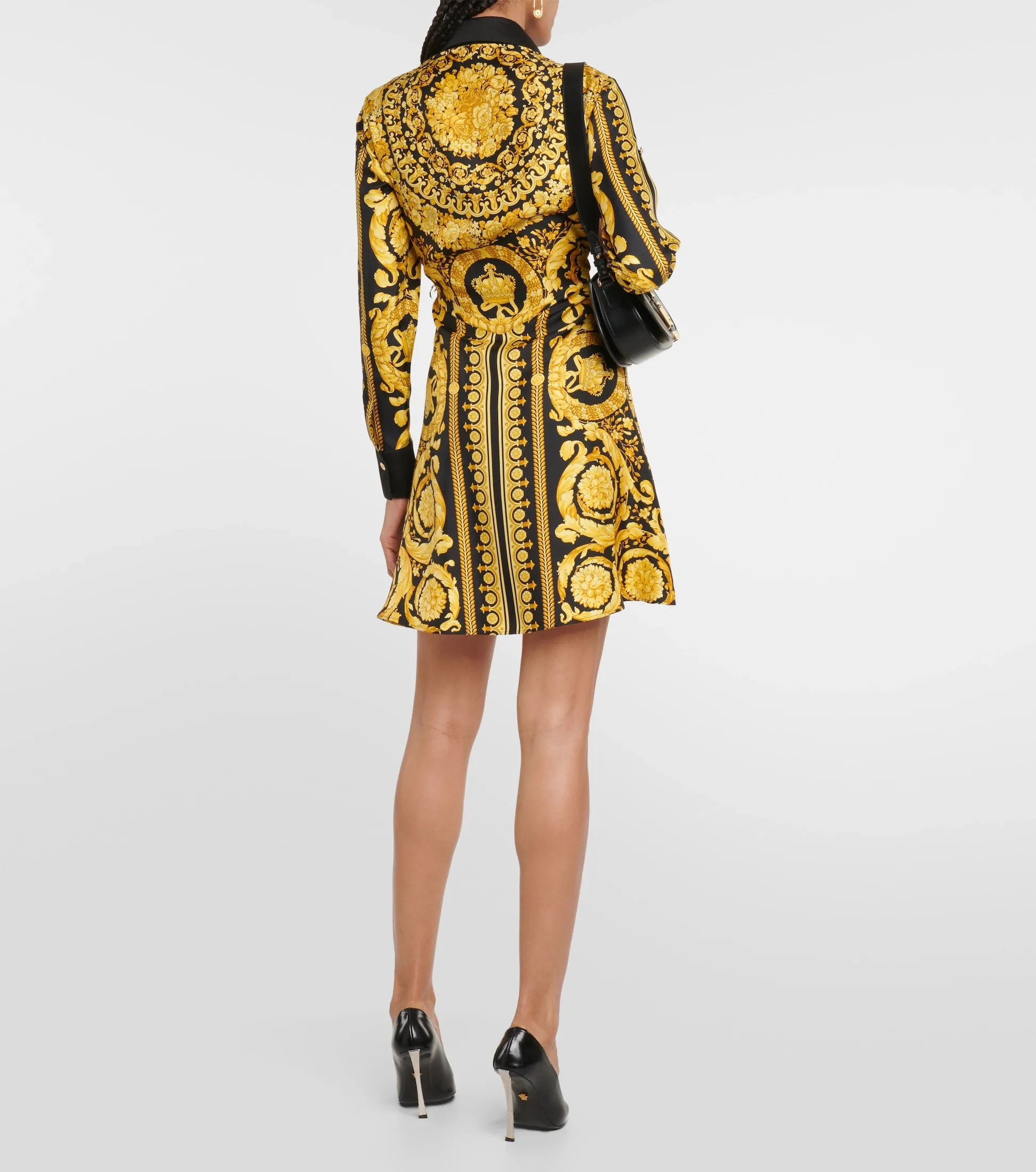 Golden Nightfall Mini Kaftan