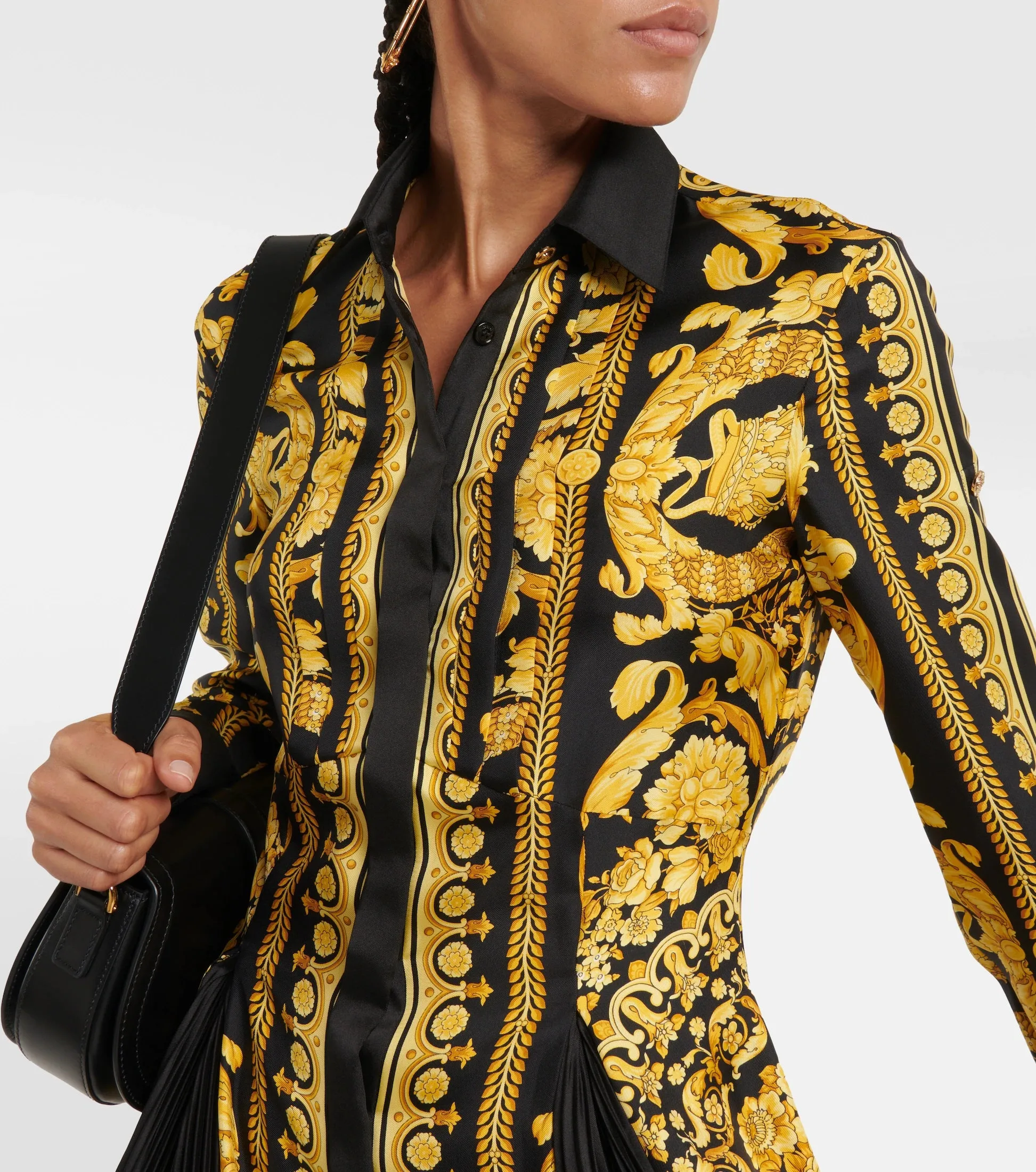 Golden Nightfall Mini Kaftan