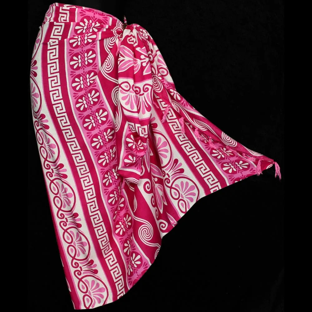 Greek Print Sarongs