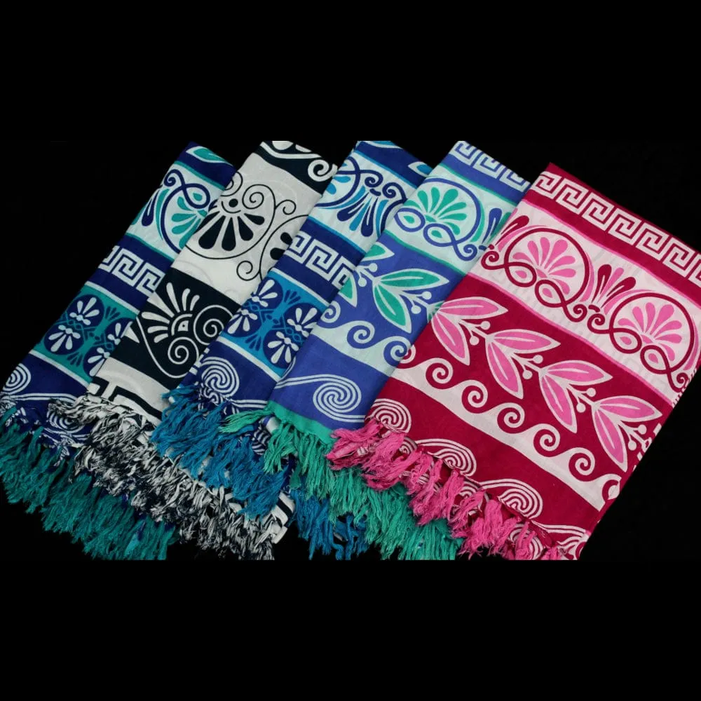 Greek Print Sarongs