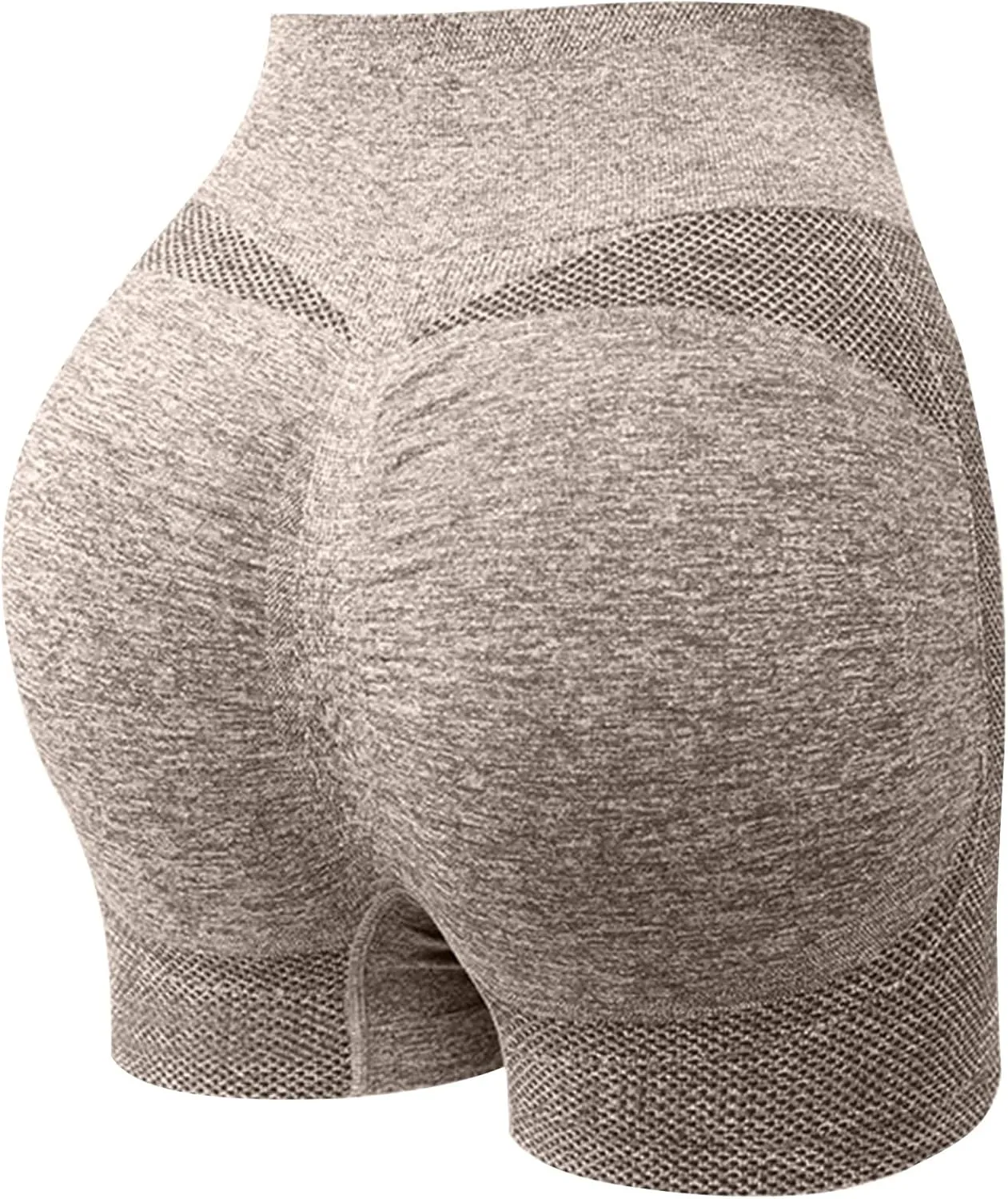 Gym Shorts Women Seamless Athletic Workout High Waisted Butt Lifting Shorts for Runnning Biker Yoga Clothes 2 Pack