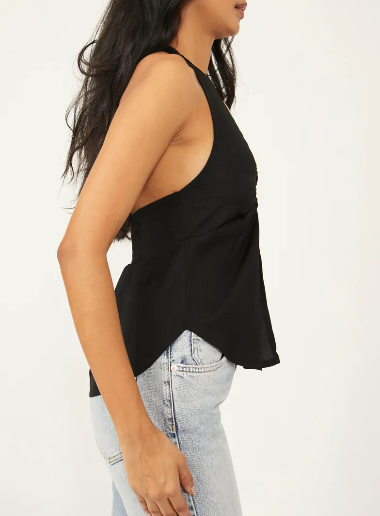 Halter Open Slit Tank
