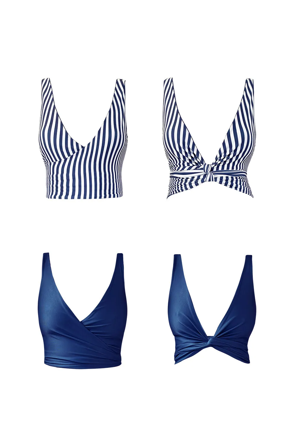 Hamptons Reversible Bikini Wrap Top