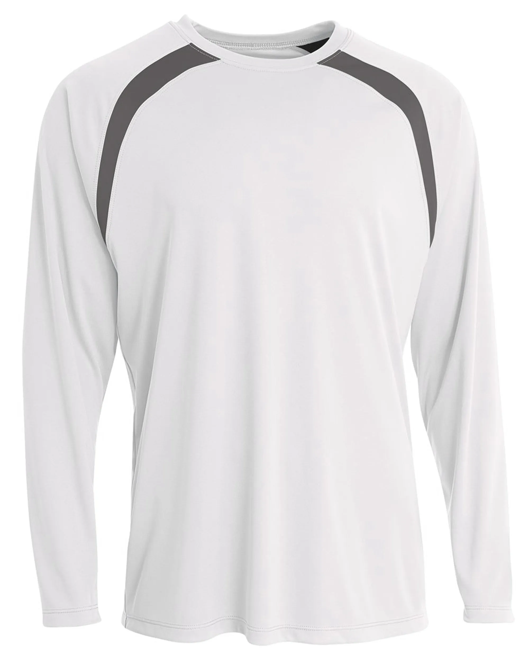 Hardcore mens long-sleeve UV sun protection T-shirt | Light weight loose fitting quick-dry rash guard water shirt for swimming, fishing, hiking, and SPF protection