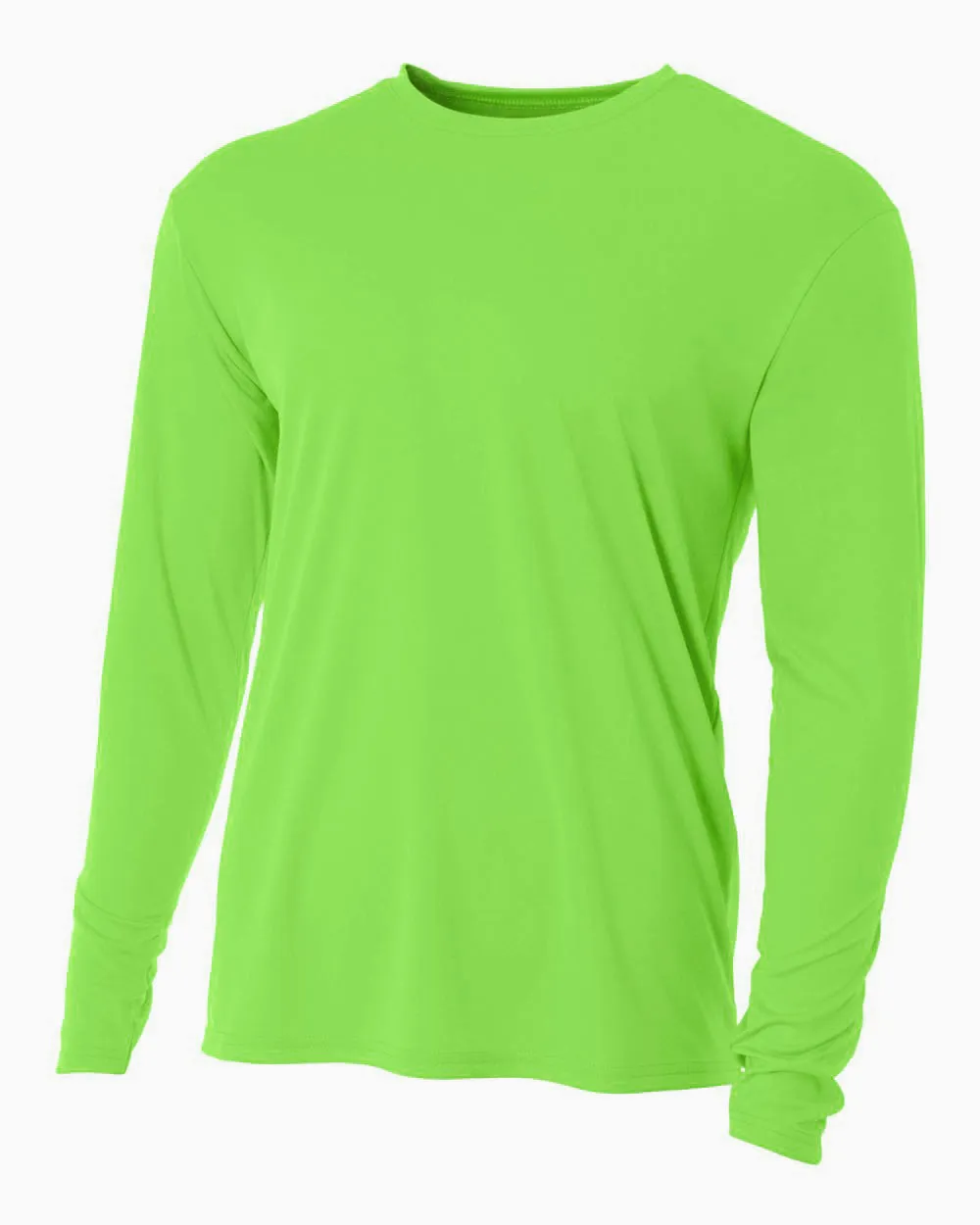 Hardcore mens long-sleeve UV sun protection T-shirt | Light weight loose fitting quick-dry rash guard water shirt for swimming, fishing, hiking, and SPF protection