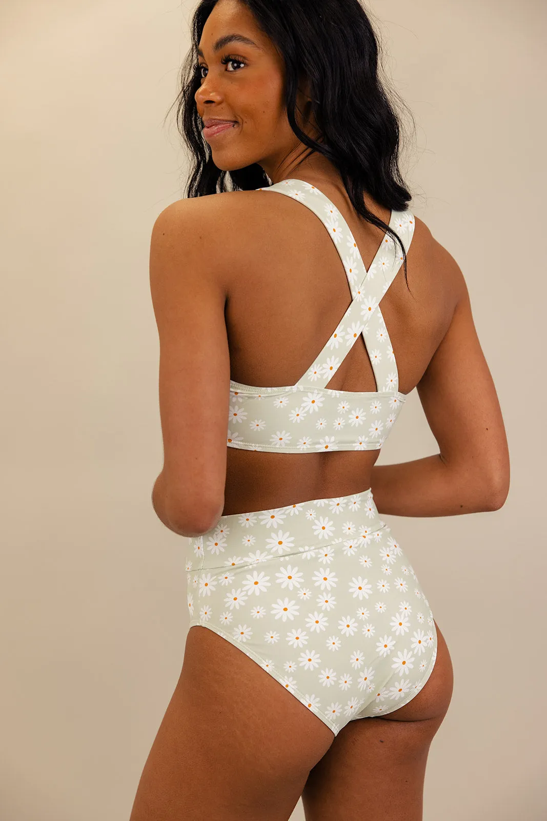 Hazy Daisy Bikini Top