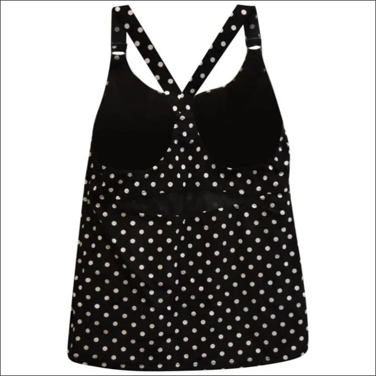 Heat Womens Racer Back Tankini Swimsuit Top S-XL