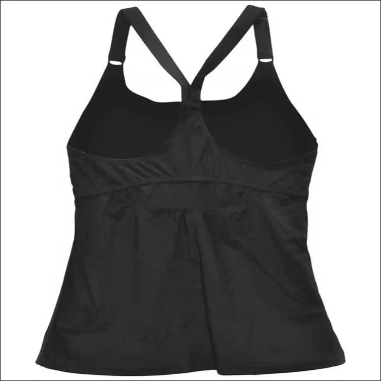 Heat Womens Racer Back Tankini Swimsuit Top S-XL