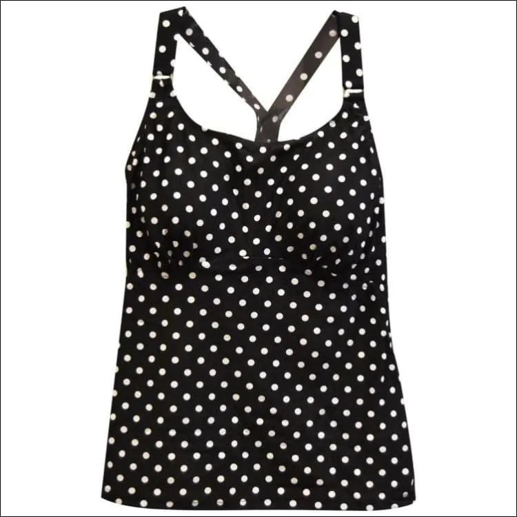 Heat Womens Racer Back Tankini Swimsuit Top S-XL