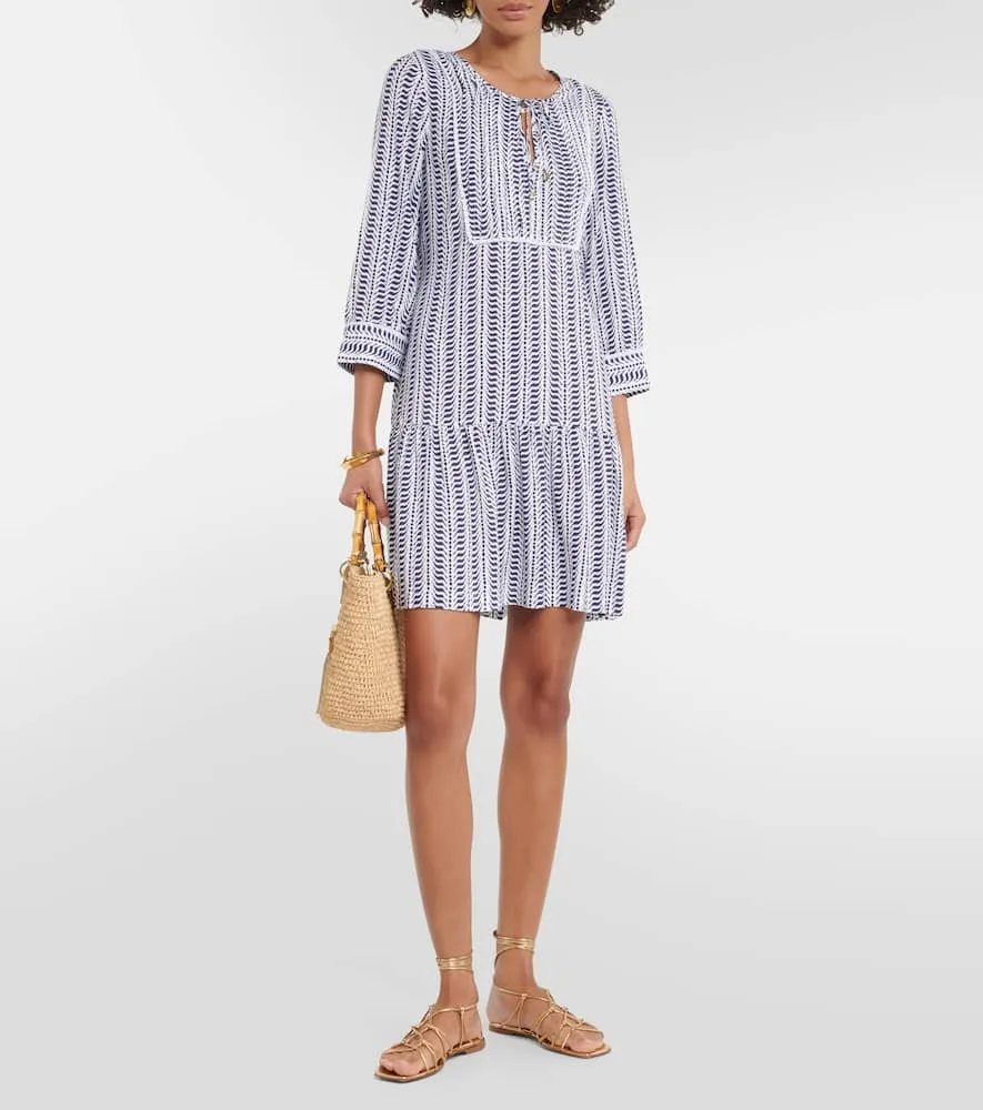 Heidi Klein Indigo Urchin tunic