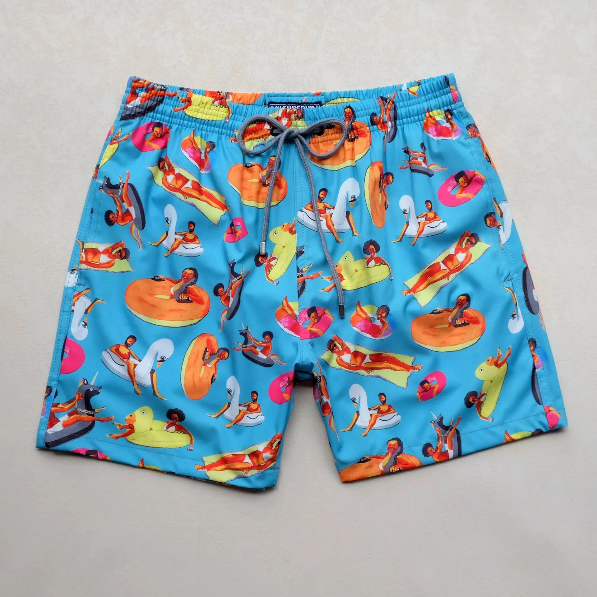 High Quality Beach Board Shorts Men Swimwear Hawaiian Shorts