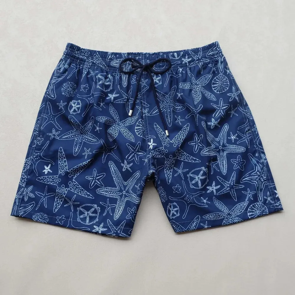 High Quality Beach Board Shorts Men Swimwear Hawaiian Shorts