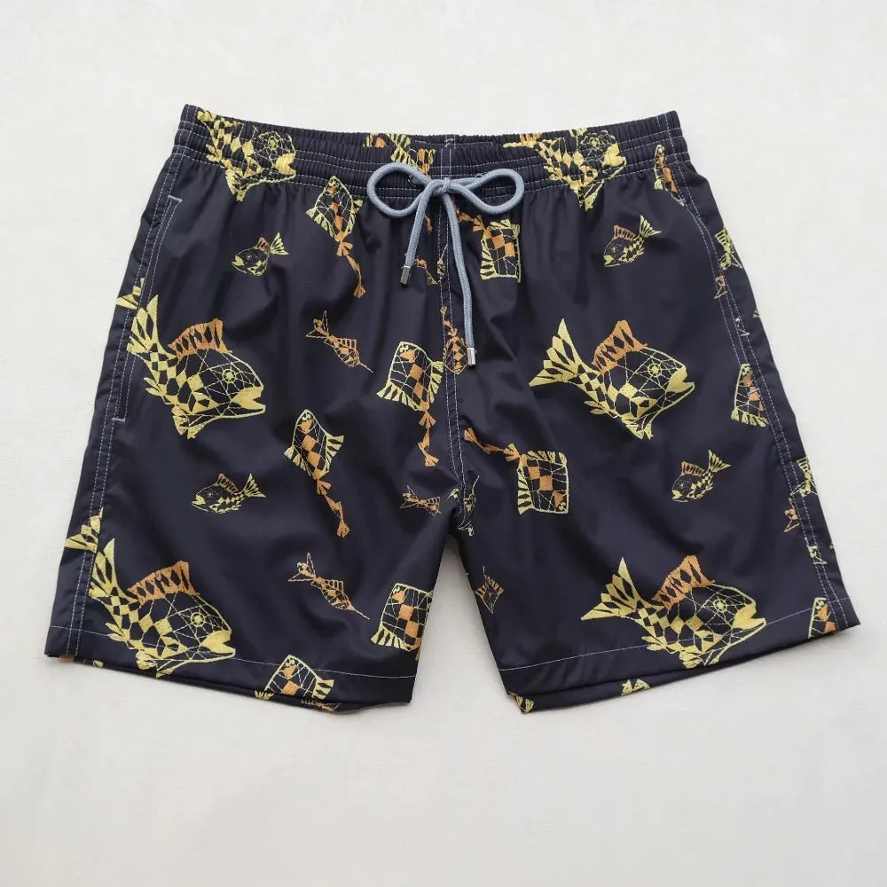 High Quality Beach Board Shorts Men Swimwear Hawaiian Shorts