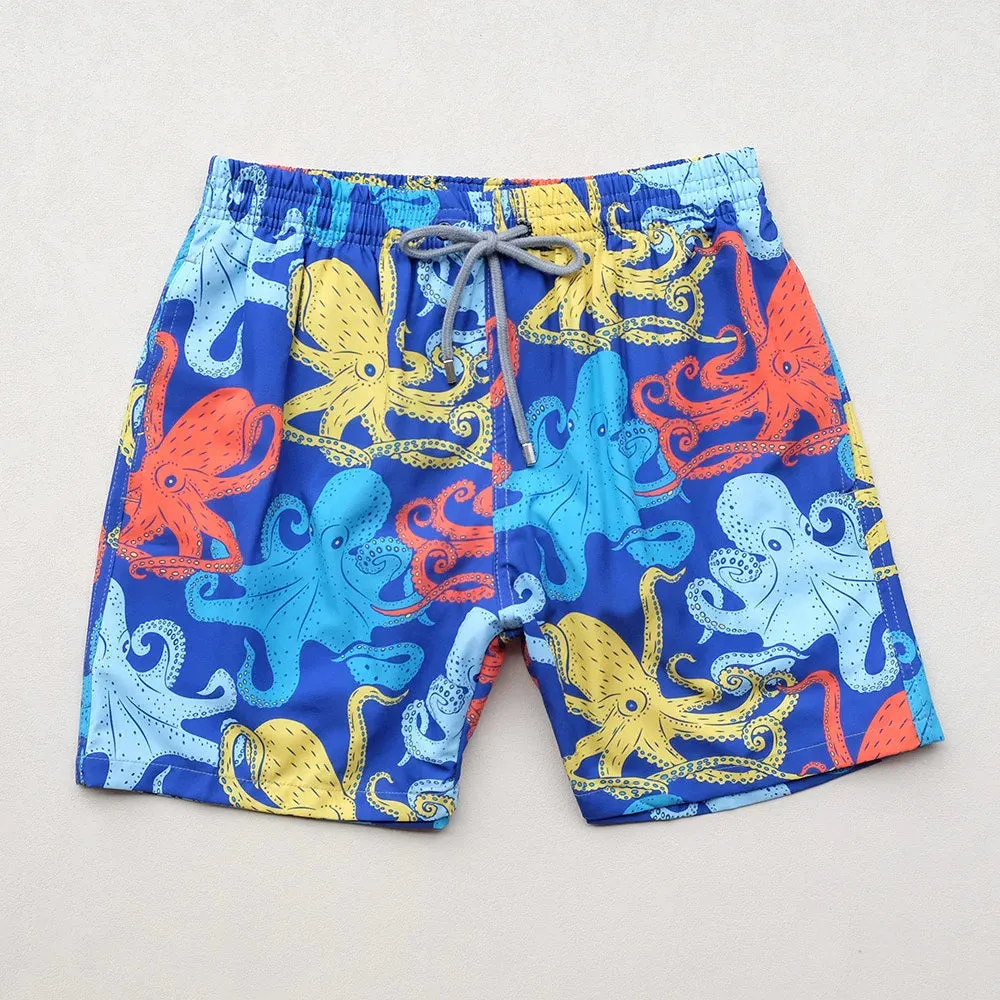 High Quality Beach Board Shorts Men Swimwear Hawaiian Shorts