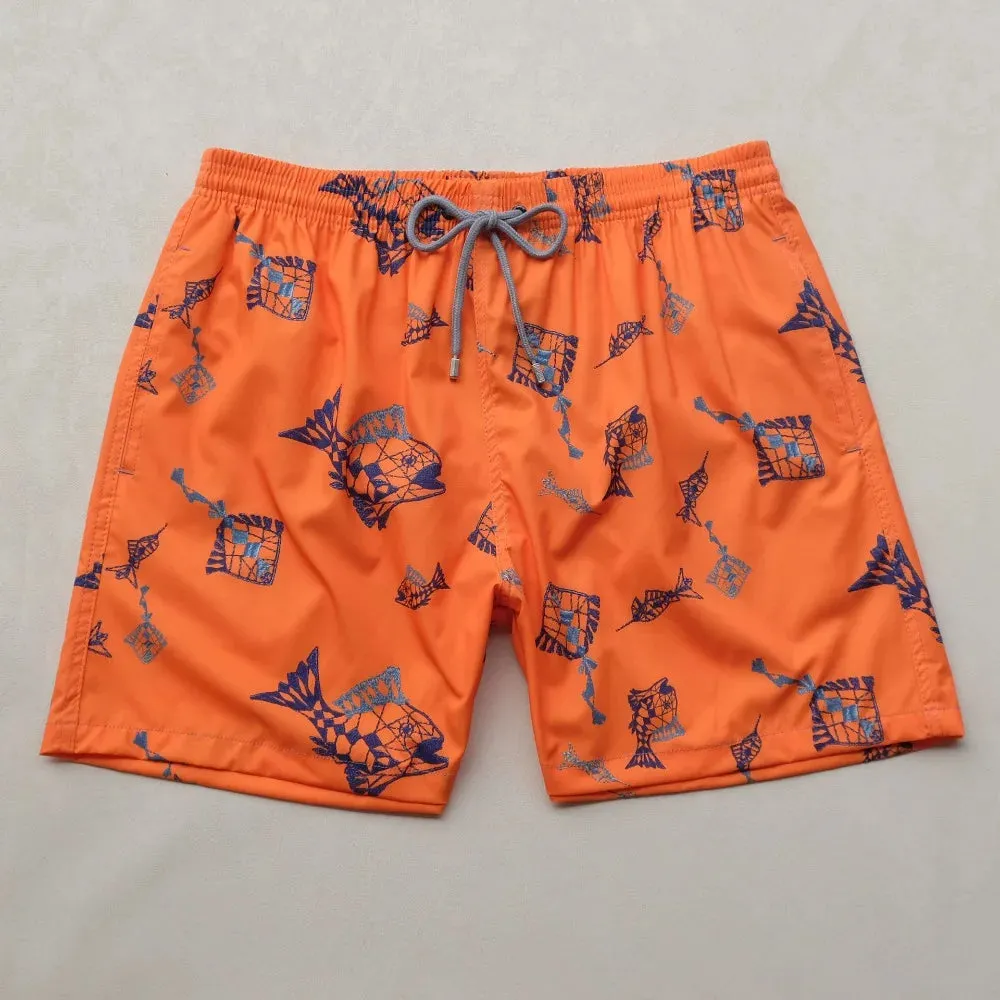 High Quality Beach Board Shorts Men Swimwear Hawaiian Shorts
