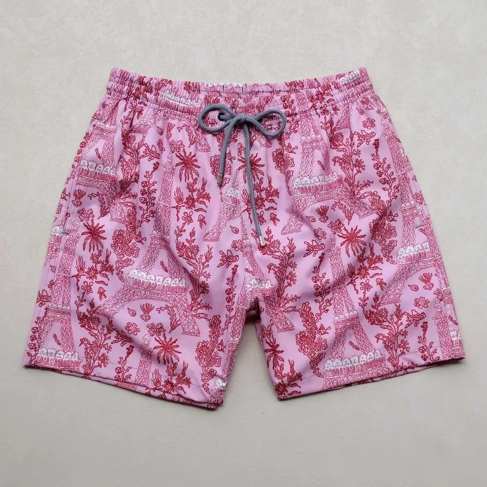 High Quality Beach Board Shorts Men Swimwear Hawaiian Shorts
