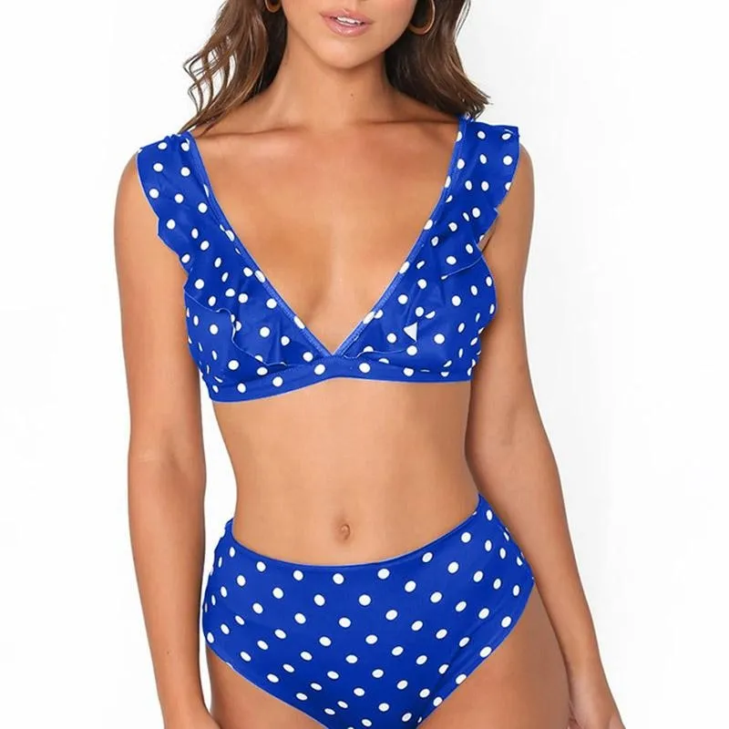 High Waist Bikini Set  Suit Swimsuit Women 2019
