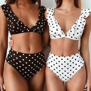 High Waist Bikini Set  Suit Swimsuit Women 2019