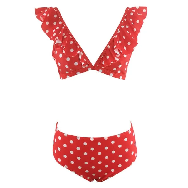 High Waist Bikini Set  Suit Swimsuit Women 2019