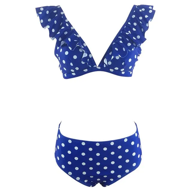 High Waist Bikini Set  Suit Swimsuit Women 2019
