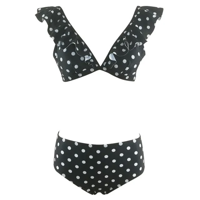 High Waist Bikini Set  Suit Swimsuit Women 2019