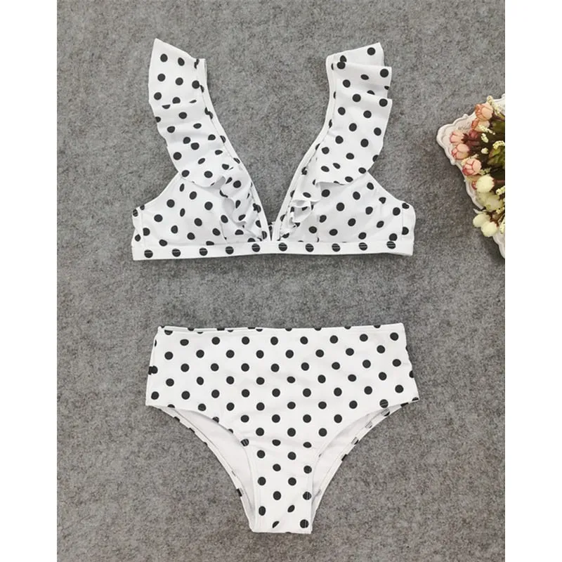 High Waist Bikini Set  Suit Swimsuit Women 2019