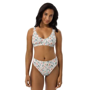 High Waisted Bikini Womens (Glamourange Luxury Bikini High Waisted - 0031 Patterns Model)