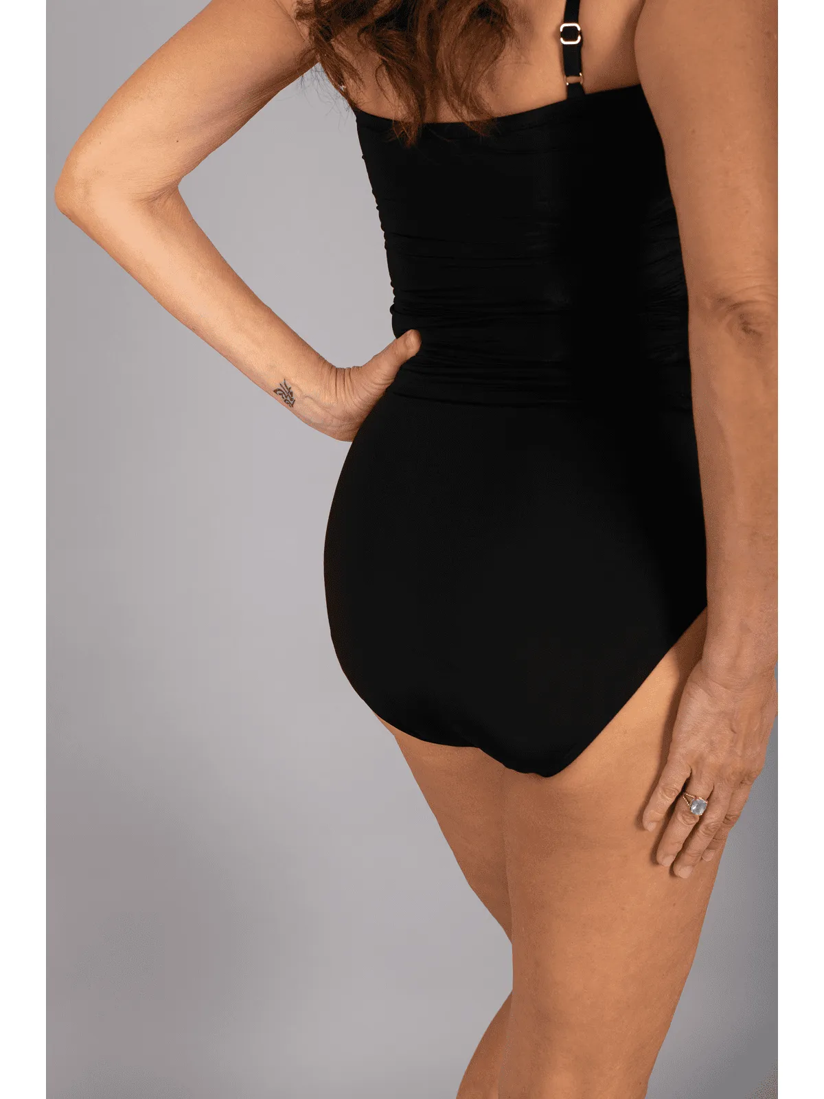 High-Waisted Tankini Bottoms