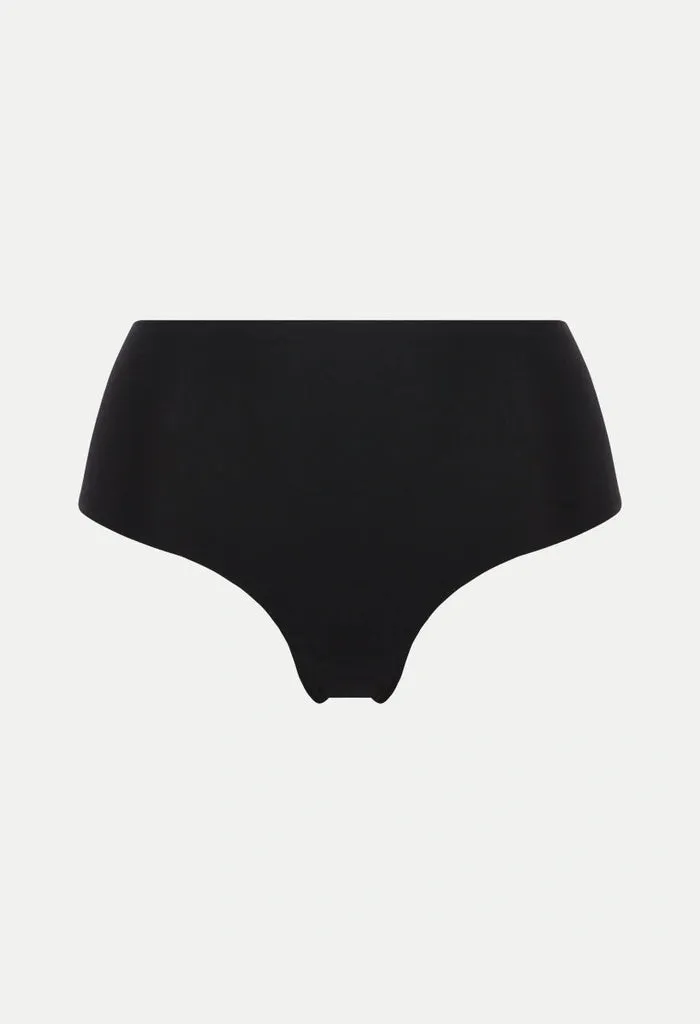 High Waisted Thong - Black