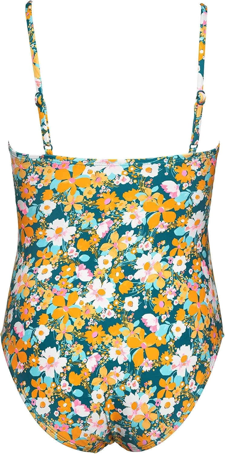 Hobie Girls Cutout One Piece Swimsuit