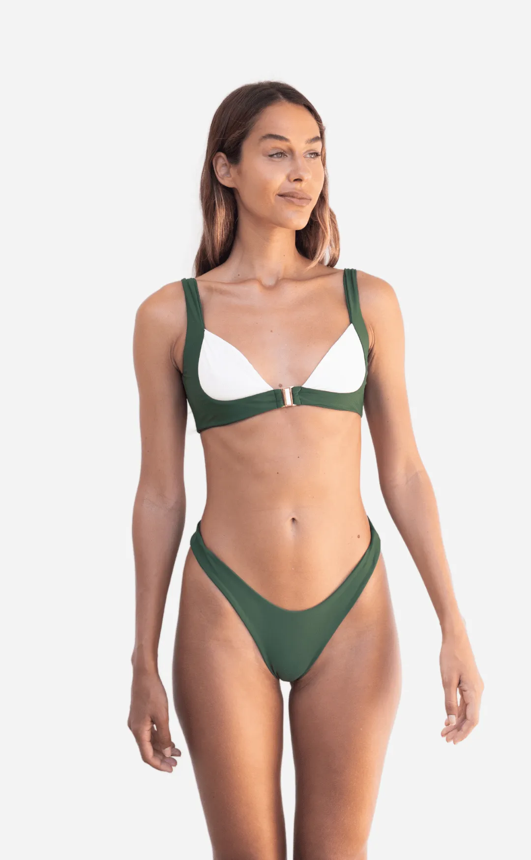 Horizon Lush Green - Cheeky Bikini Bottoms