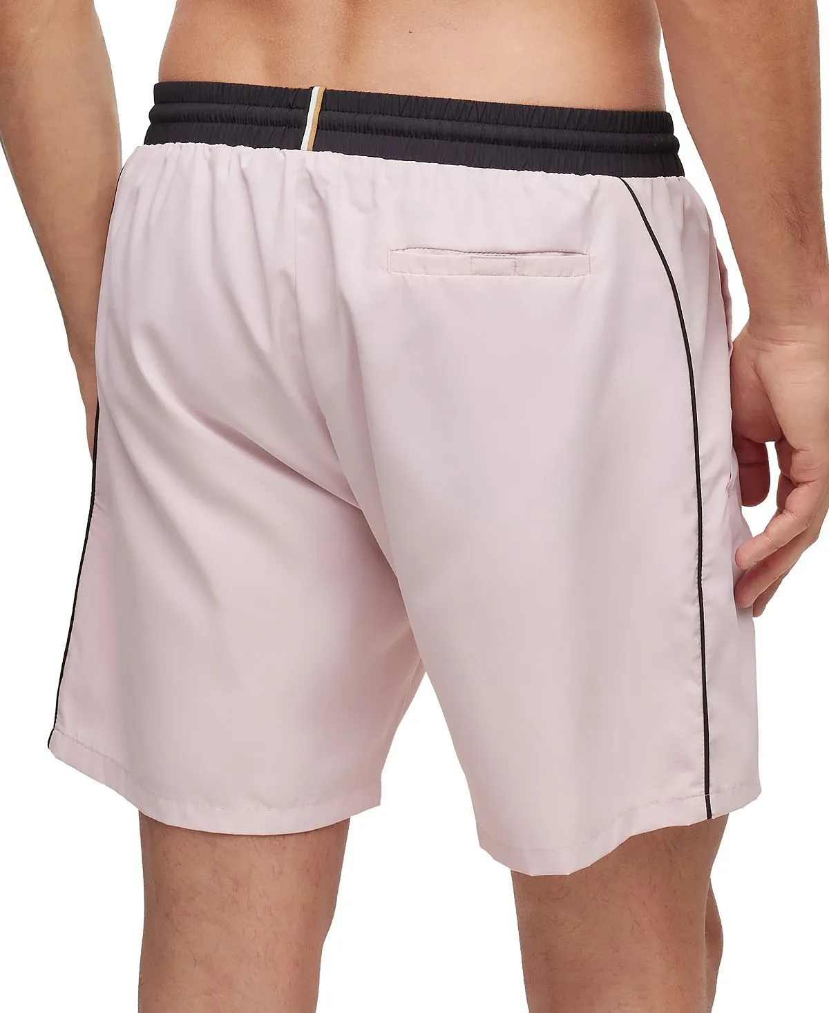 Hugo Boss Men's Swim Shorts with Contrast Logo