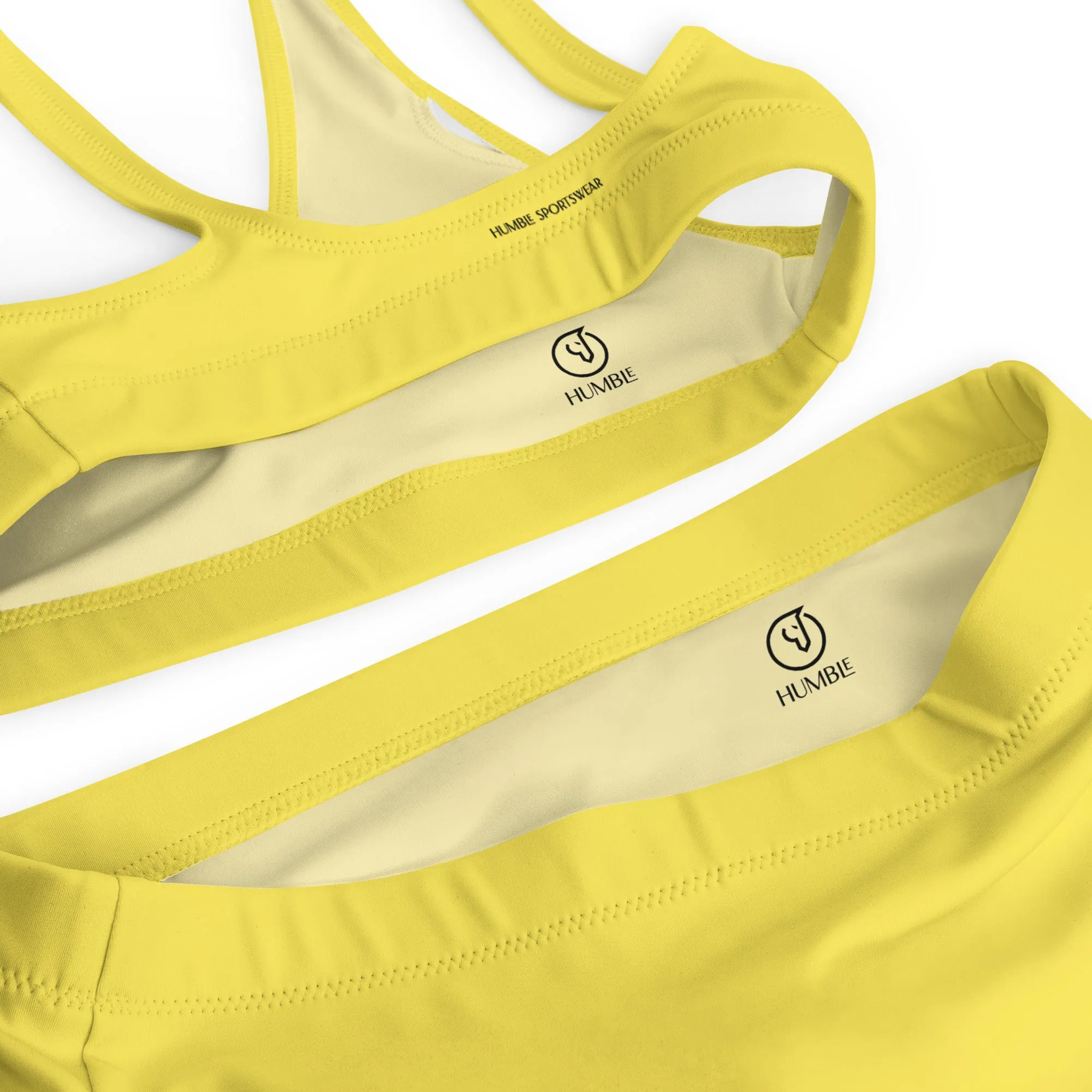 Humble Sportswear™ Women's Lemon Yellow Sport Bikini