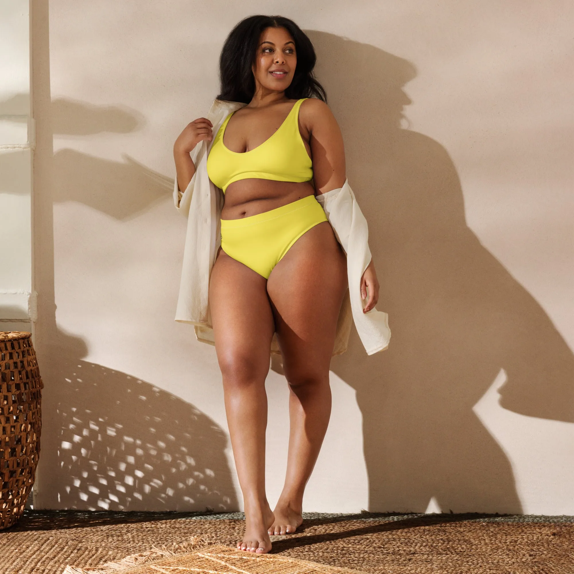 Humble Sportswear™ Women's Lemon Yellow Sport Bikini
