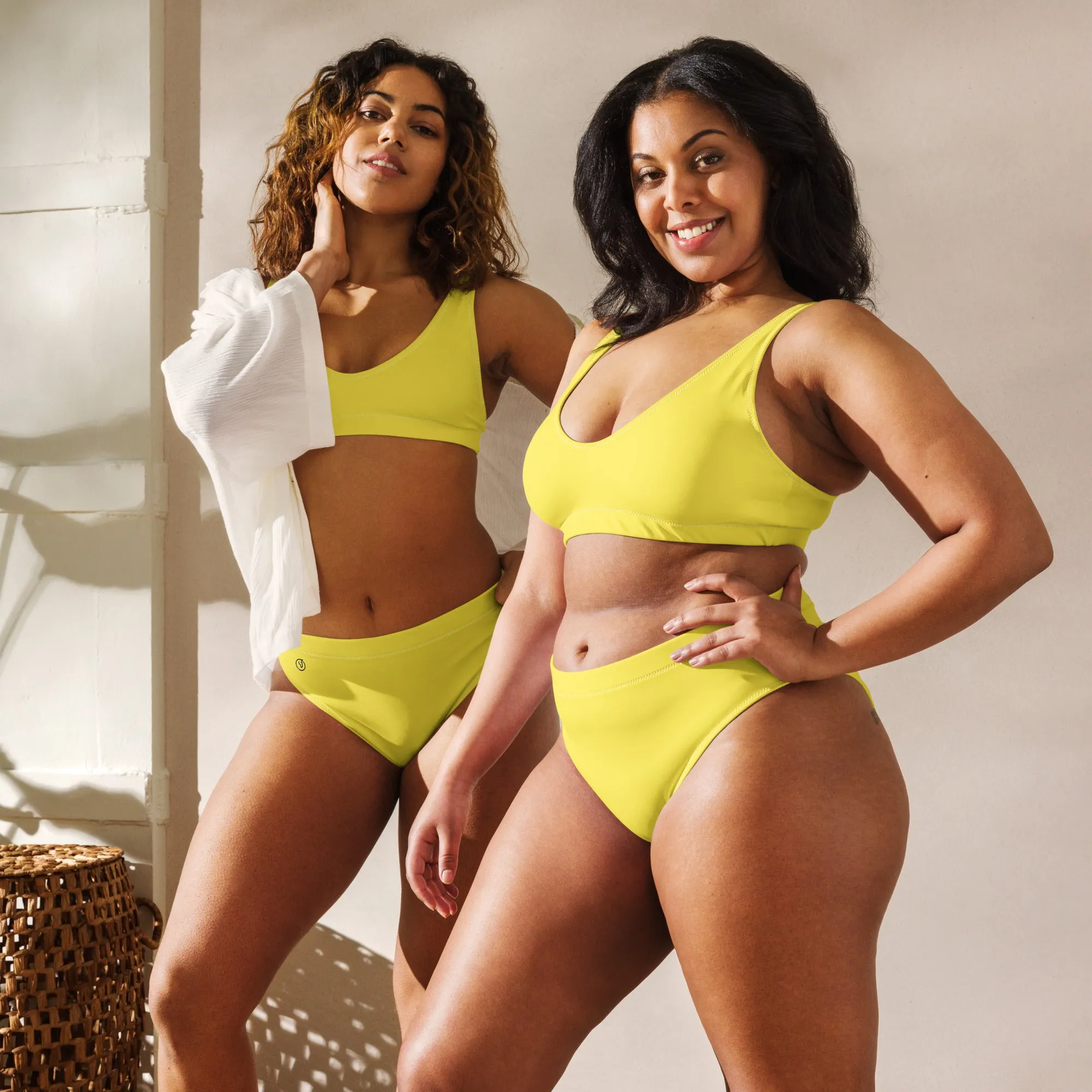Humble Sportswear™ Women's Lemon Yellow Sport Bikini