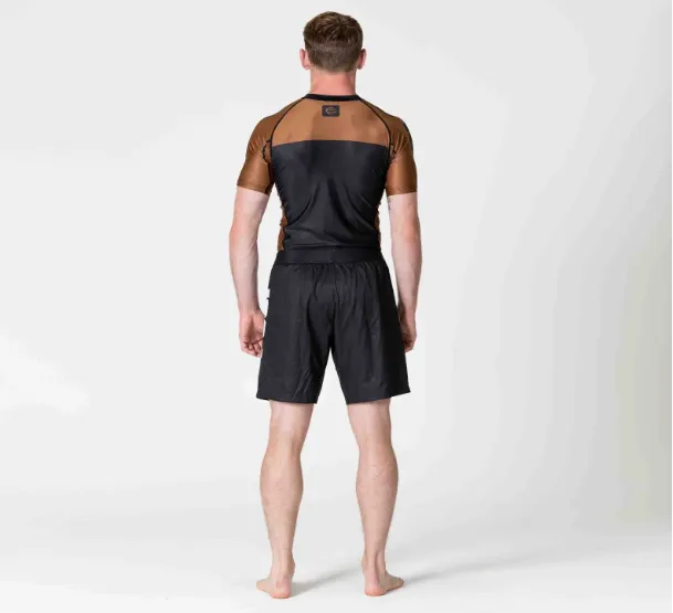 IBJJF Ranked Rashguard by Fuji - Brown
