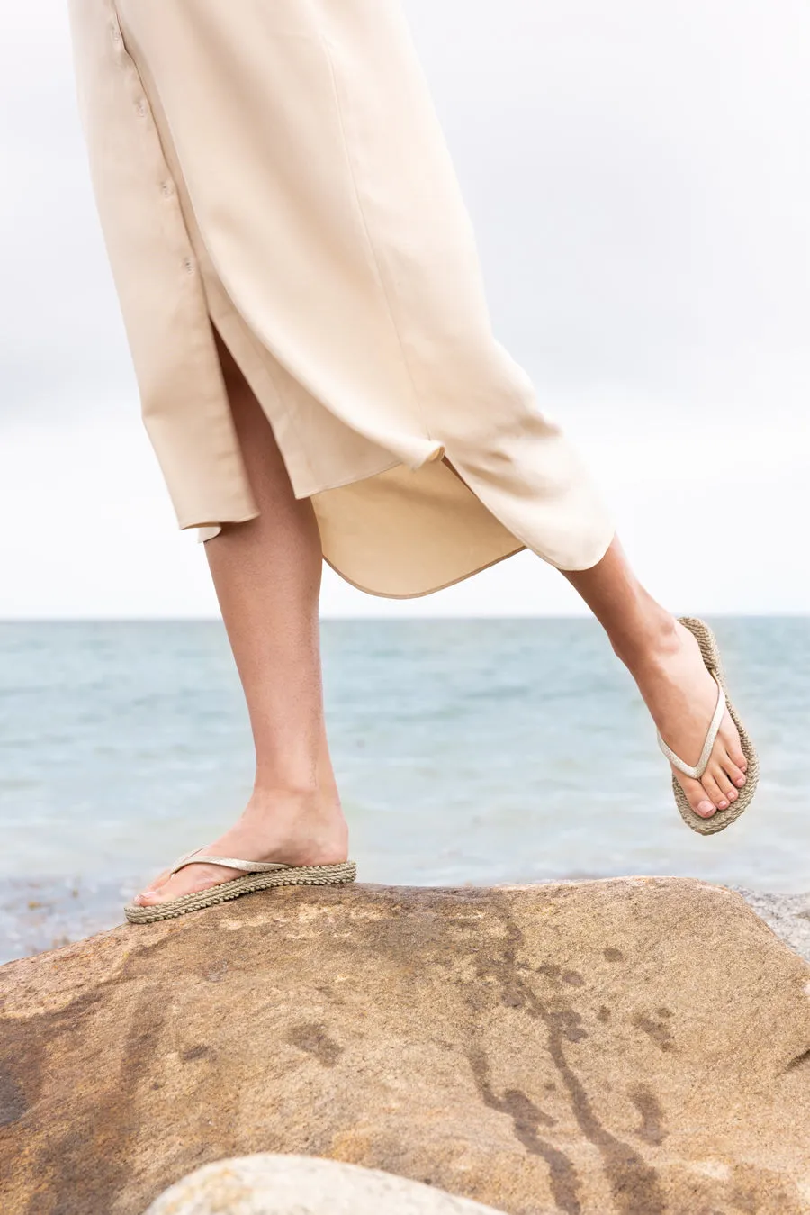 Ilse Jacobsen Cheerful  Flip Flops With Glitter