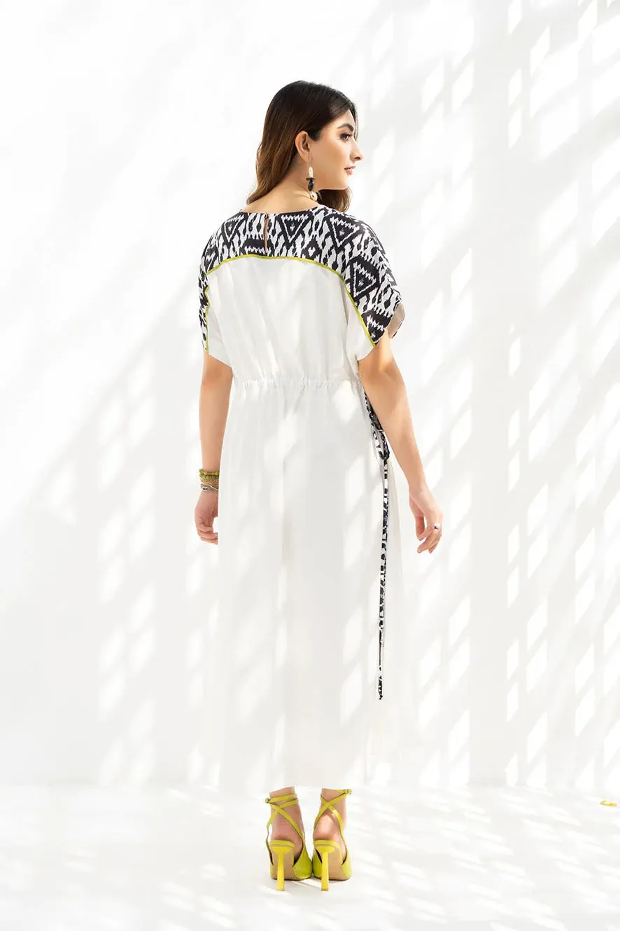 Ivory Grace Kaftan Dress