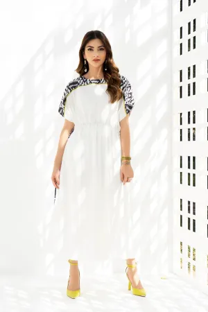 Ivory Grace Kaftan Dress