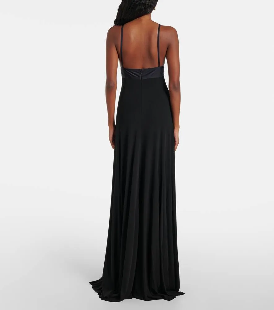 Jacquemus Spallina jersey gown