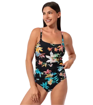 Jantzen Eden Cami Tankini Top - Garden Party
