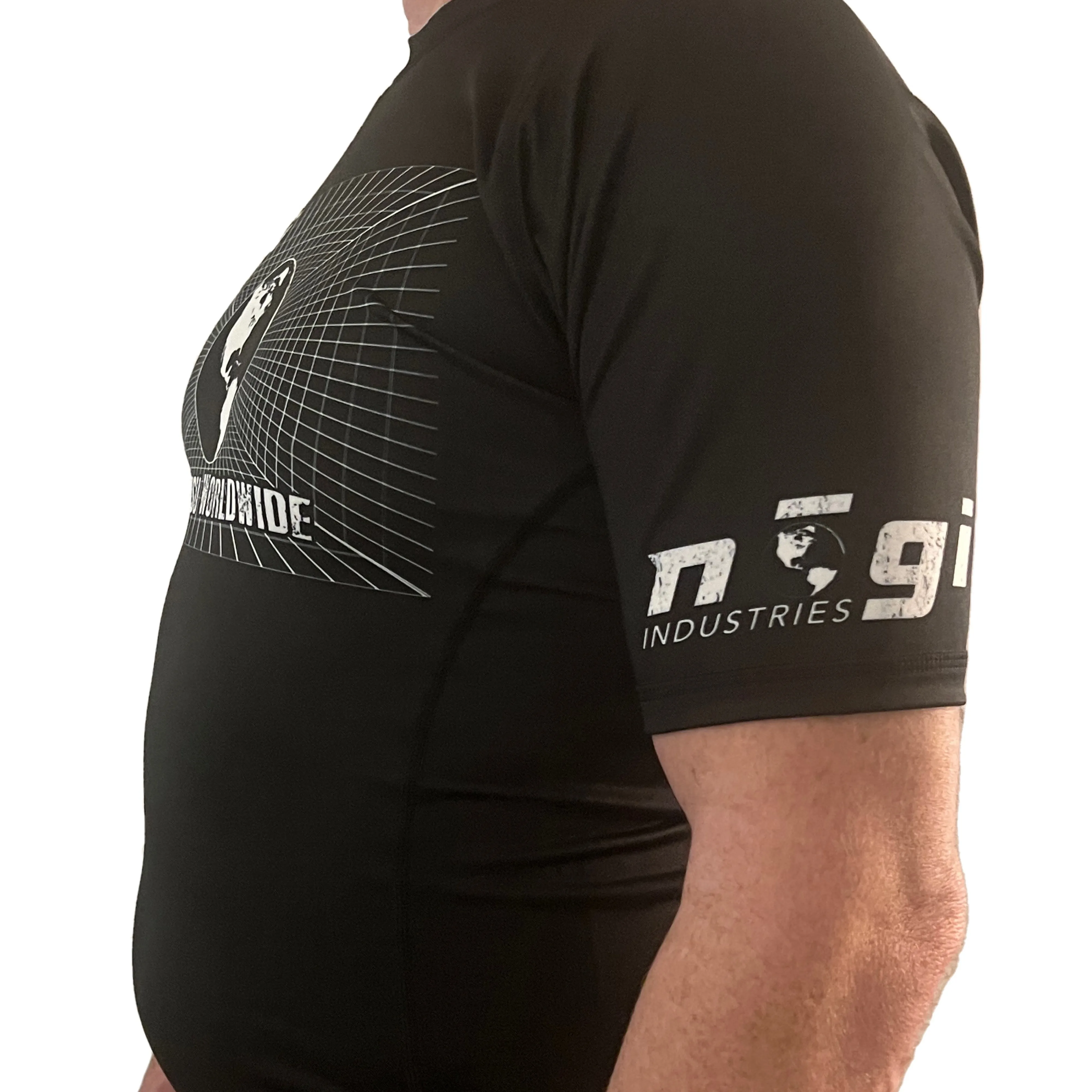 Jiujitsu Worldwide Short Sleeve Rash Guard by Nogi Industries - Made in USA