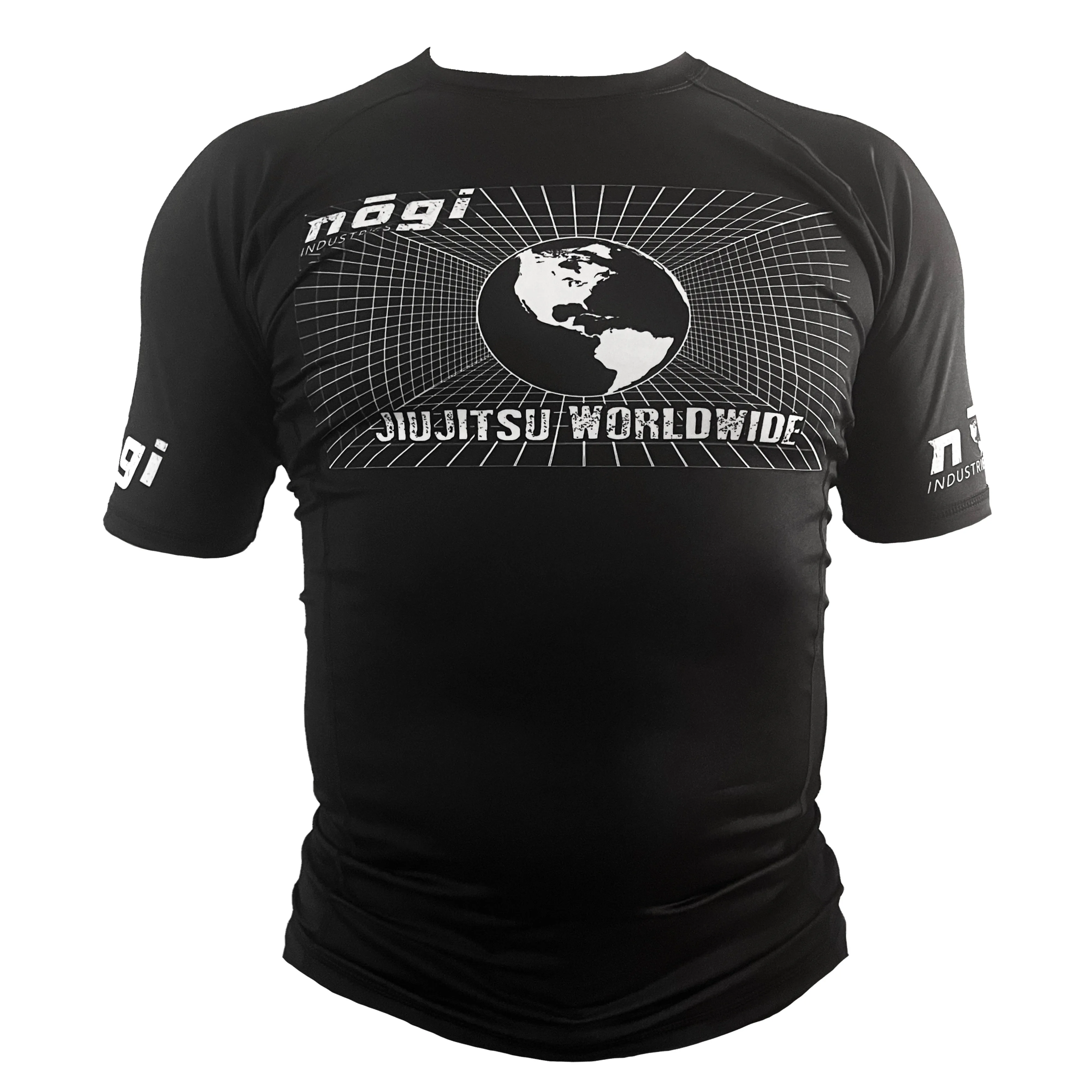 Jiujitsu Worldwide Short Sleeve Rash Guard by Nogi Industries - Made in USA