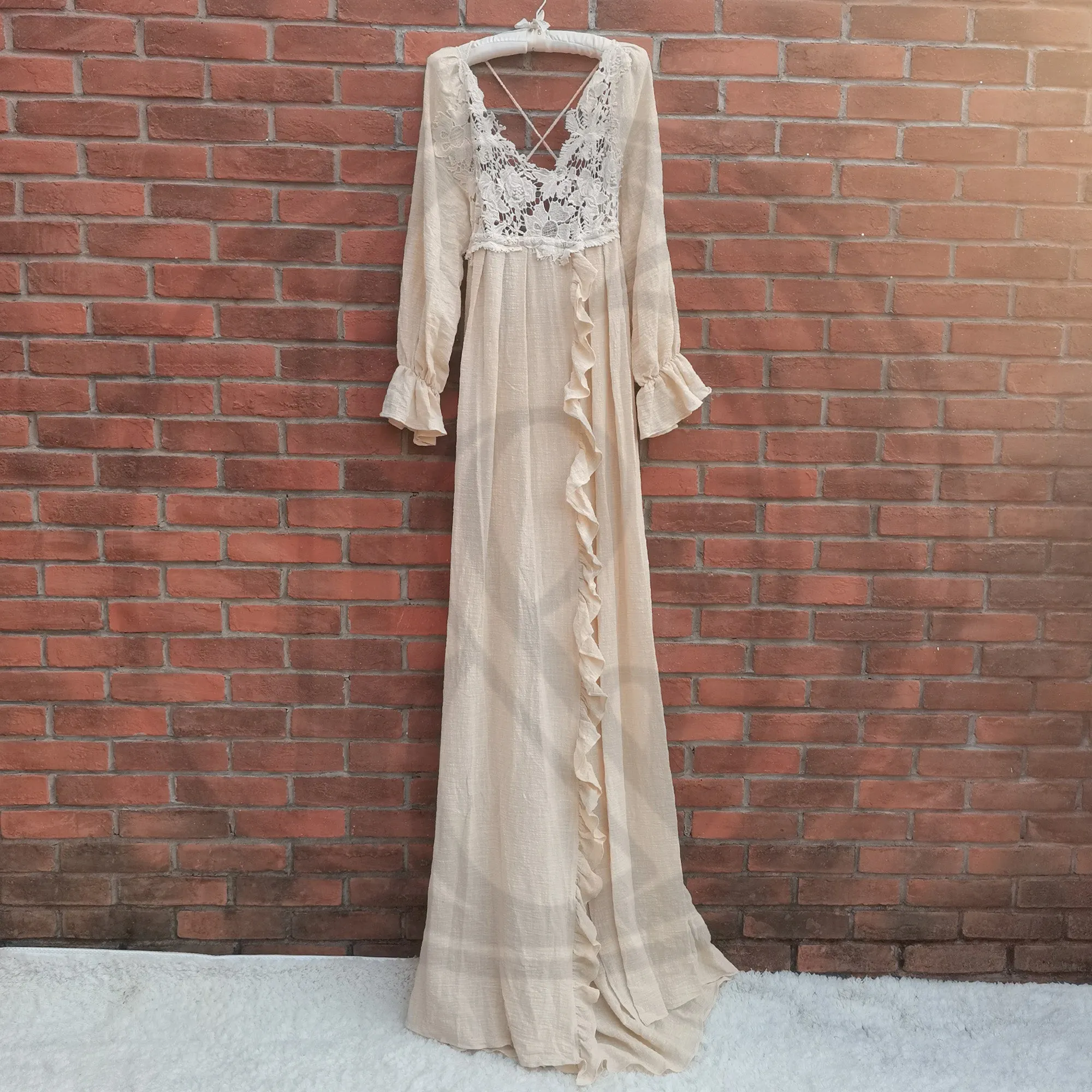 Josephine Cotton Floral Gown