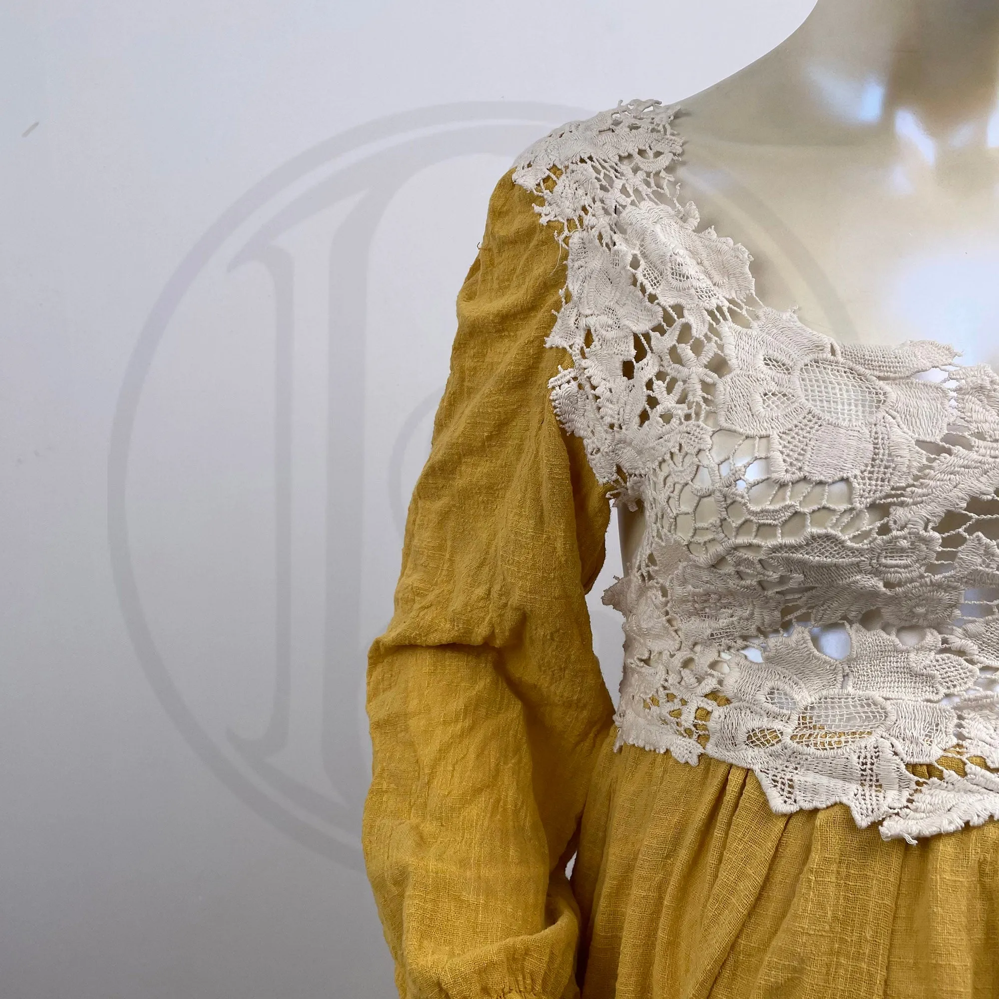 Josephine Cotton Floral Gown