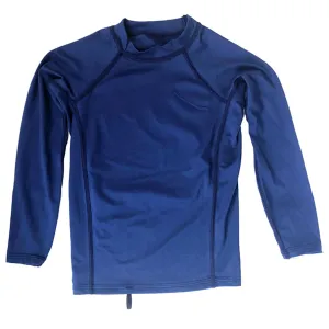 Junior Guard Youth Long Sleeve Rashguard - Navy