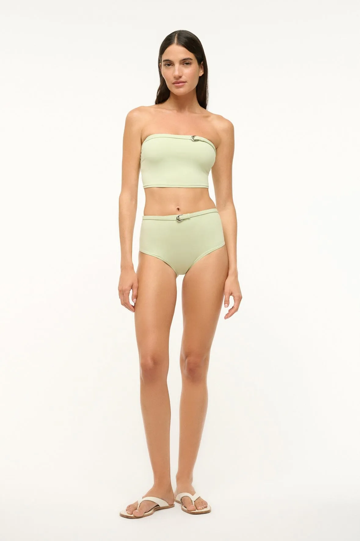 JUNO BIKINI TOP | PALE JADE