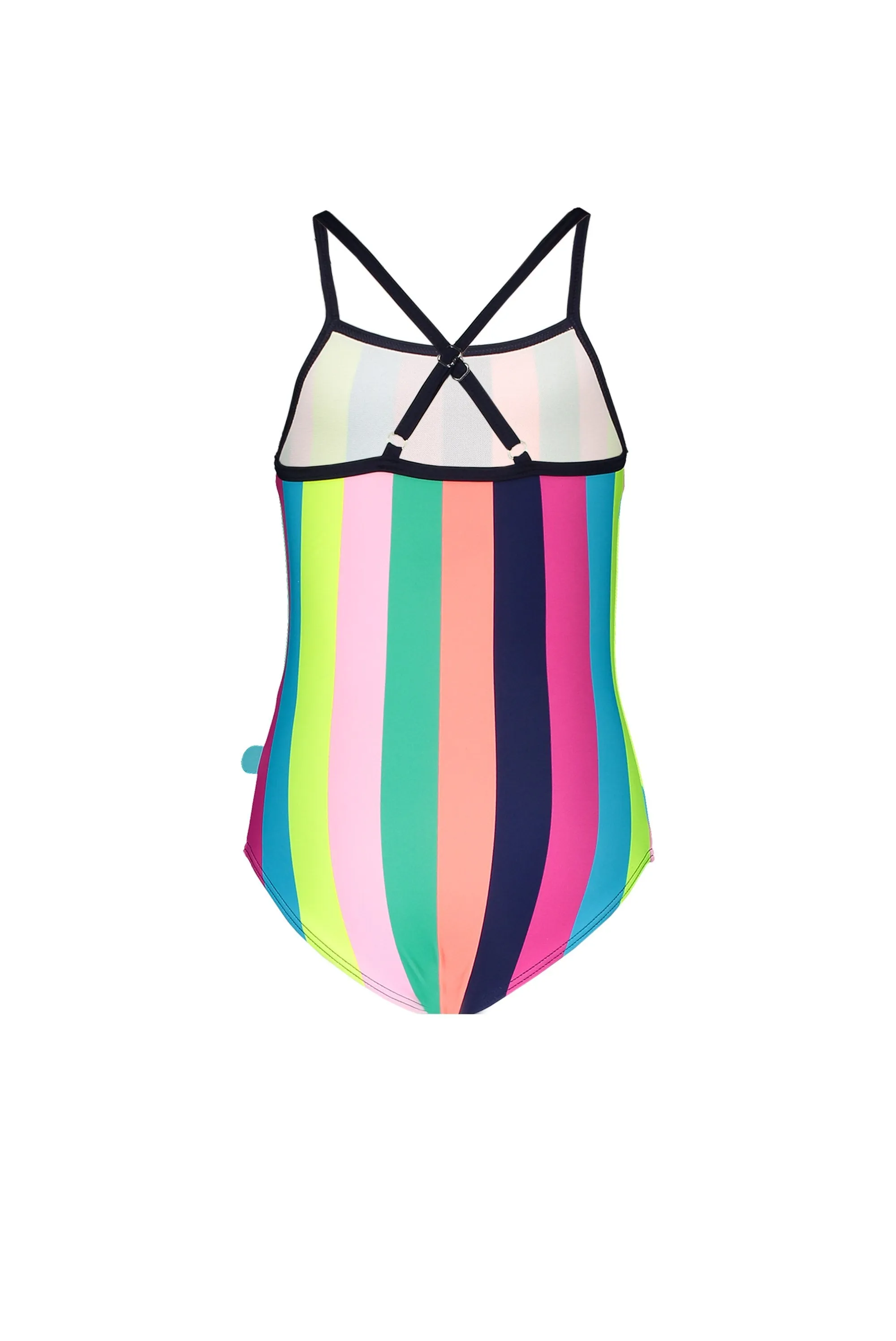 Just Beach Girls tropical stripes ao swimsuit